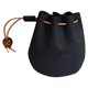 thumbnail image 1 of Monedero pequeño con cordón, bolso de mano de PU, monedero multifunción, llavero para artículos pequeños, color negro, 1 of 8