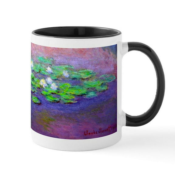 CafePress - Monet Mug - 11 oz Ceramic Mug - Novelty Coffee Tea Cup