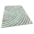 thumbnail image 3 of Well Woven San Francisco Ucci Blue Modern Geometric Stripes 3'11" x 5'3" Area Rug, 3 of 5