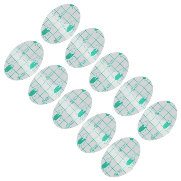 Pegatizas de Oreja de Baño de Bebé, Cubias de Orejas de Baby Shower Bola de Algodón Impermeable desechable 50 piezas transparentes para la playa para niños