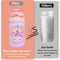 thumbnail image 6 of 64 oz Water Bottle with Straw Sleeve & Strap Motivational Half Gallon Water Jug with Handle for Gym Women Men Aesthetic Water Bottle with Strap Black Mushroom, 6 of 6