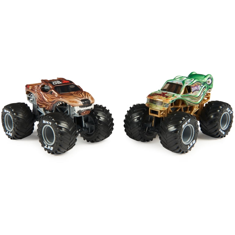 Monster Jam 1:64 Scale Die-Cast Trucks 2-Pack Kraken vs. Wolf's