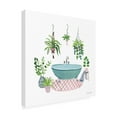 thumbnail image 2 of Farida Zaman 'Green Bathroom II' Canvas Art, 2 of 3
