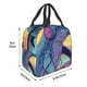 thumbnail image 3 of Disketp Hip-Hop DJ Dolphin for Insulated Lunch Bag for Women and Men, Perfect for Work, Hiking, Picnic, 3 of 8