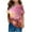 Pink, variant on Kids Space Galaxies T Shirts Short Sleeve 3D Graphic Tees Shirts Funny Crew Neck T-Shirts Neon Novelty Clothes Pink， 5 Years