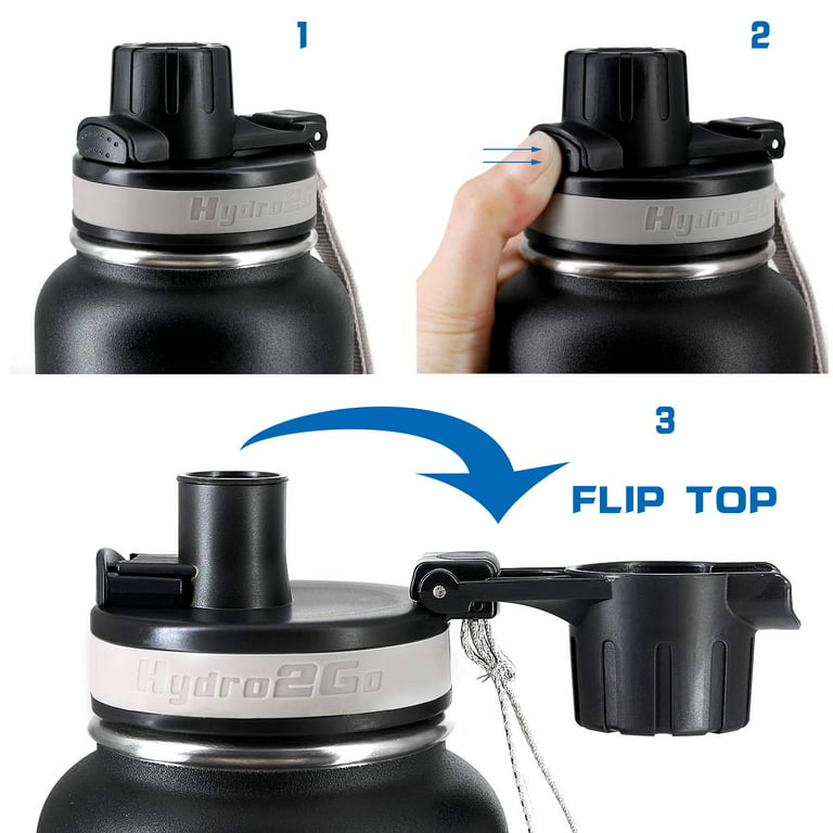 WishDirect Auto Flip Lid for Hydro Flask 12/16/18/20/32/40/64 Oz