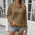 thumbnail image 2 of Cmfcve Womens Hoodies Oversized Hooded Sweatshirt Casual Long Sleeve Drawstring Pullover Tops, 2 of 7