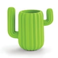 thumbnail image 4 of Mustard Pen Holder Desktop Organiser - Green Cactus, 4 of 7