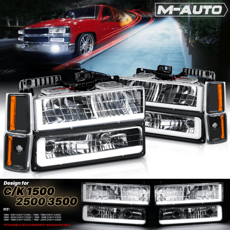 1992 chevy 1500 headlight on sale replacement