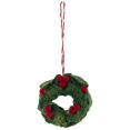 thumbnail image 1 of Adorno Navideño Corona de Fieltro Boston International 6 cm, 1 of 2