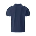 thumbnail image 5 of Men's Performance Shirt， Short Sleeve， Moisture Wicking， Stretch Casual Shirt， for Active and Daily Wear, 5 of 8
