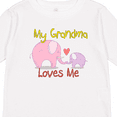 thumbnail image 4 of Inktastic My Grandma Loves Me Boys or Girls Long Sleeve Toddler T-Shirt, 4 of 5