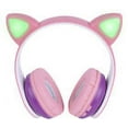 thumbnail image 3 of Singing Machine SMK302PP Kids Bluetooth Headphones Pink [New ] Bluetooth, 3 of 4