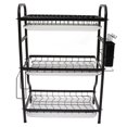 thumbnail image 4 of Large Capacity Dish Drainer,3 Tier Dish Drying Tier Dish Drying Holder Dish Drying Rack Meticulously Designed, 4 of 12