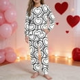 thumbnail image 1 of TaTaai Unisex DIY Hand Graffiti Colorable 2-Piece Outfit, Valentine's Day Gift, Coloring Top Pants Set, All Season Wear Gift, 1 of 7