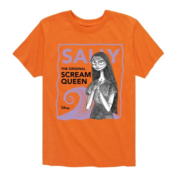 The Nightmare Before Christmas - Sally Scream Queen - Youth Short Sleeve Graphic T-Shirt
