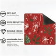 thumbnail image 2 of Christmas Mahjong Mat 31.5 x 31.5 Inch Waterproof Noise Dampening Layer with Travel Bag, Stable Grip for American Mahjong Mat, Great for Family Game Nights, 2 of 9