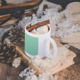 thumbnail image 5 of 3dRose, Mint Green and White Polka Dot Pattern, 15oz Mug, 5 of 7