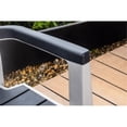 thumbnail image 6 of Afuera Living 8-Seat Patio Dining Table and Armchair Set in Gray / Slate, 6 of 20