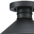 thumbnail image 3 of Westinghouse Westinghouse Lighting 6112900 Watts Creek 11 Inch Rustic/Arts & Crafts One-Light Outdoor Semi Flush Mount Ceiling Light, Dark Sky Friendly, Textured Black Finish, 3 of 5