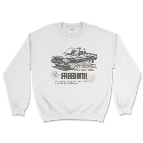 Toyota Truck Vintage Crewneck Sweatshirt 4x4 Off Road Style