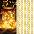 thumbnail image 1 of Guirnalda de luces LED AIKEI, 100 unidades, funcionan con pilas, 2 m, color blanco cálido, 1 of 6