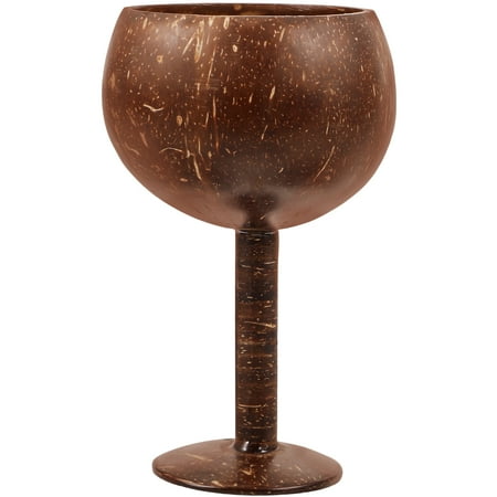 

Yage Coconuts Shell Goblet Coconuts Shell Cocktail Drinking Cup Hawaiian Party Juice Wine Cup