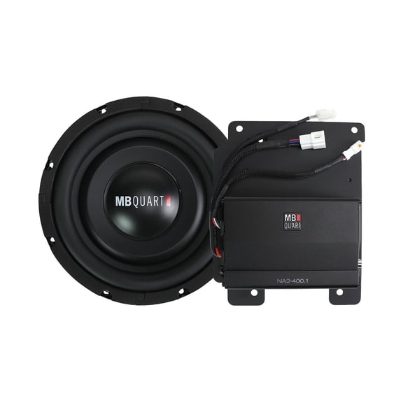 MB Quart 8" Subwoofer Upgrade for 21-24 Ford Bronco, Tuned Audio Package, 400W