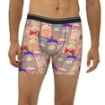 thumbnail image 4 of Rocae Cute Lamas for Stretch Moisture-Wicking Underwear,Men's Underwear Boxer Briefs Medium, 4 of 9