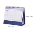 thumbnail image 2 of WEUVEB 2026 Dark Theme Desk Calendar Stand-Up Monthly Planner, Easy to Read for Home and Office Organization, 2 of 7