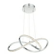 thumbnail image 2 of Quoizel Rumi Pendant Light in Polished Chrome, 2 of 8