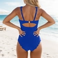 thumbnail image 5 of HUAXUN One Piece Swimsuit Women Tummy Control Cutout High Waisted Bathing Suit Y2k Swimsuit Adjustable Strap One Piece Swimsuit Swimsuit for Women, 5 of 7