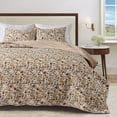 thumbnail image 6 of Floral Quilt Set - Lightweight, Soft, All-Season - 2-Piece Reversible Spring Bedding Set (Twin / Twin XL, Golden Meadow), 6 of 6