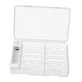 thumbnail image 2 of Estuche para guardar pilas, resistente, a prueba de polvo, con capacidad para 10 pilas AA/AAA, anticolisión, transparente, rígido, organizador., 2 of 9
