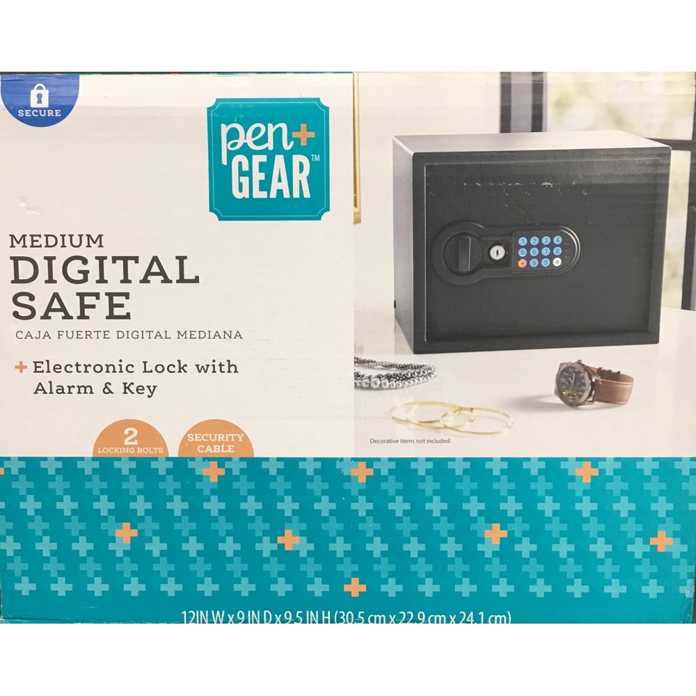 Pen + Gear Medium Safe Box with Electronic Lock