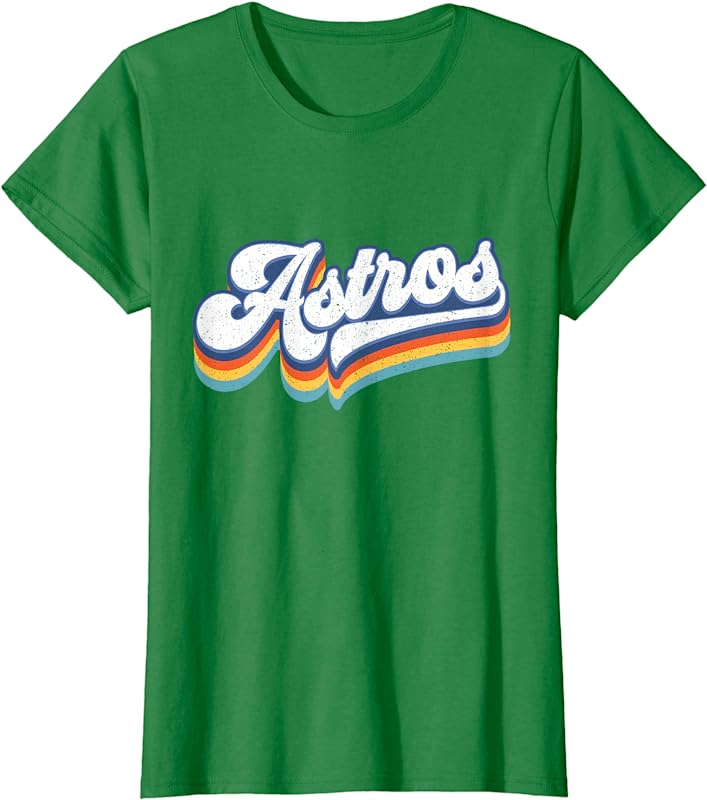 Vintage Astros Retro Style 70s 80s First Name T-shirt