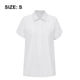 thumbnail image 2 of Dinheiro Camisas con Cuello en V y Botones para Mujer Blusa de Manga Larga Mangas enrolladas con puños Tops Informales de Trabajo Lisos con Bolsillos,,S,, 2 of 8