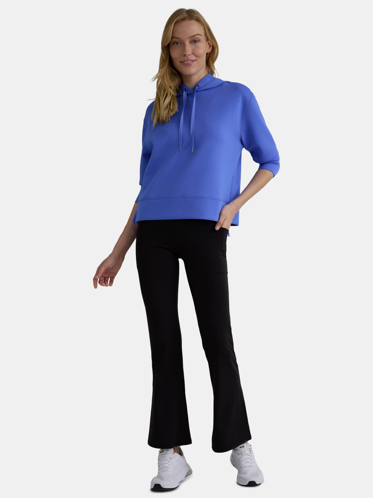 Avia Women's and Women's Plus Knit Hoodie, Sizes XS-4X