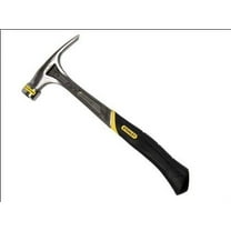 Stanley 51-163 16-oz FatMax Xtreme AntiVibe Rip Claw Nailing Hammer Smooth Face - 13/1/2" Length