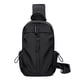 thumbnail image 1 of Mochila bandolera para hombres y mujeres, mochila ligera con correa ajustable, mochila negra oso de fresa Electrónica, 1 of 5