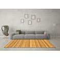 thumbnail image 3 of Ahgly Company Indoor Rectangle Abstract Orange Modern Area Rugs, 5' x 8', 3 of 4