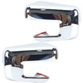 thumbnail image 3 of Mirror COVERS OVERLAYS W/Turn Signal Hole CHROME For 2021-2026 Ford F150, 3 of 5