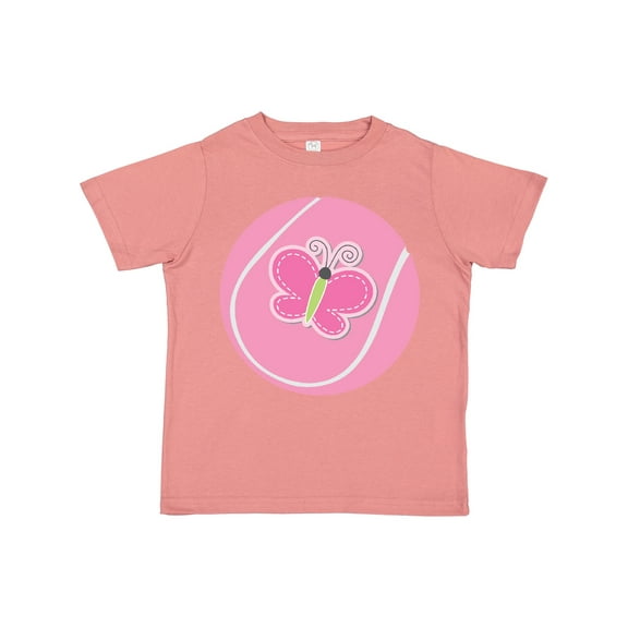 Inktastic Tennis Pink Ball Girls Toddler T-Shirt