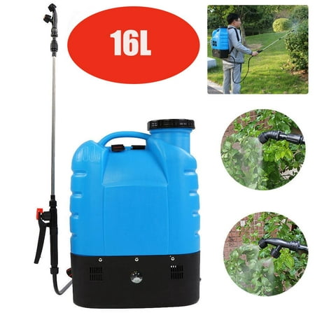 Garden Backpack Sprayer,16L Electric Backpack Type Agricultural High Pressure Sprayer Gardening Tool 110V US Plug by