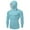Light Blue, variant on HAOTAGS Men UPF 50 Athletic Jackets,Sun Protective Moisture-Wicking Breathable Long Sleeve Fishing Workout Light Blue 2XL