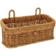 thumbnail image 1 of Cesta colgante tejida con asa, cesta de ratán sintético, cesta tejida para cebollas, cesta para frutas, 1 of 8