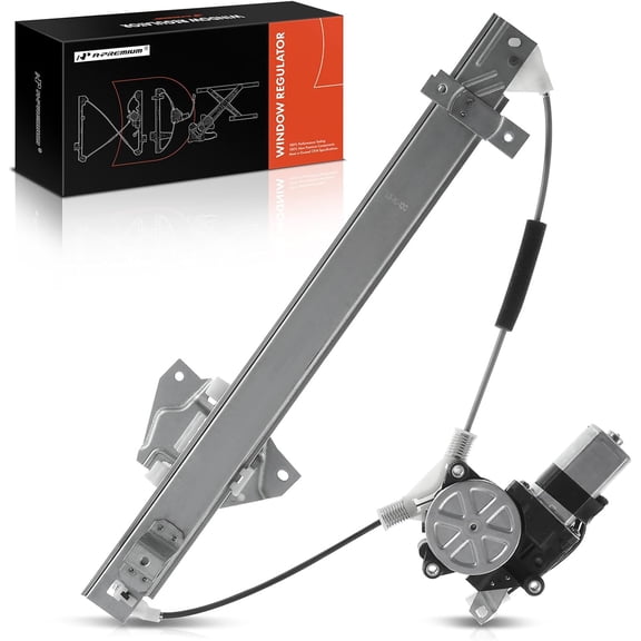 A-Premium Power Window Regulator with Motor Compatible with Mitsubishi Montero 1992-2000 Rear Driver Side