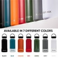 thumbnail image 6 of URBAN SOMBRERO FJULflask Vacuum Insulated Water Bottle 32oz - Stainless Steel Thermo Mug - Wide Mouth Chug Lid Screw Top - Metal Canteen Keeps Hot for 12 & Cold for 24 Hours (Orange), 6 of 7