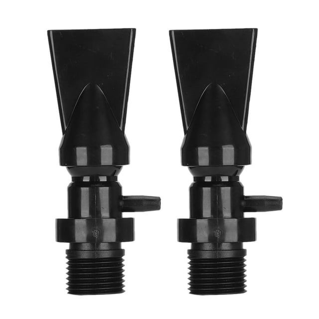 2pcs Fish Duckbill Nozzle, 360 Rotating With Aeration Fish Pump Fitting, For Submersible Pump Aquarium