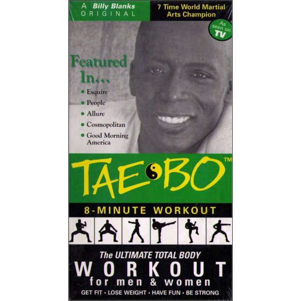 Tae Bo Billy Blanks 8Minute Workout VHS The Ultimate